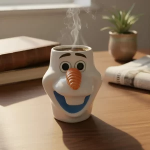 mugs de personajes coleccionables 3d olaf