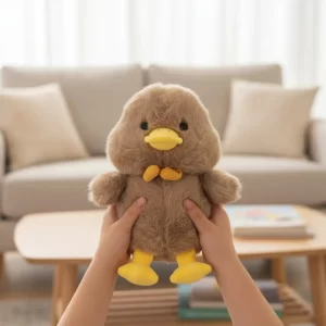 peluche pato con corvatin 26cm