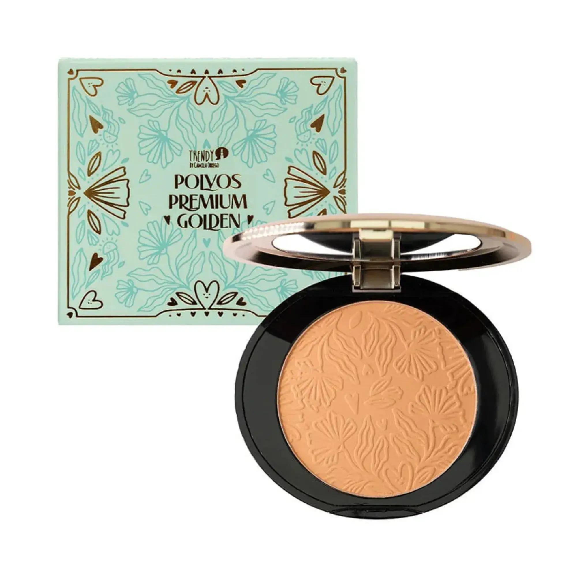 Polvos Compactos Golden Trendy – 05